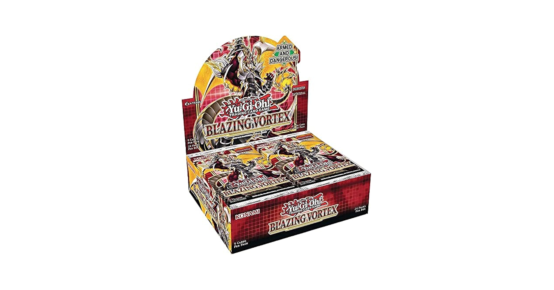 Amazon.com: YuGiOh Trading Card Game Blazing Vortex Booster